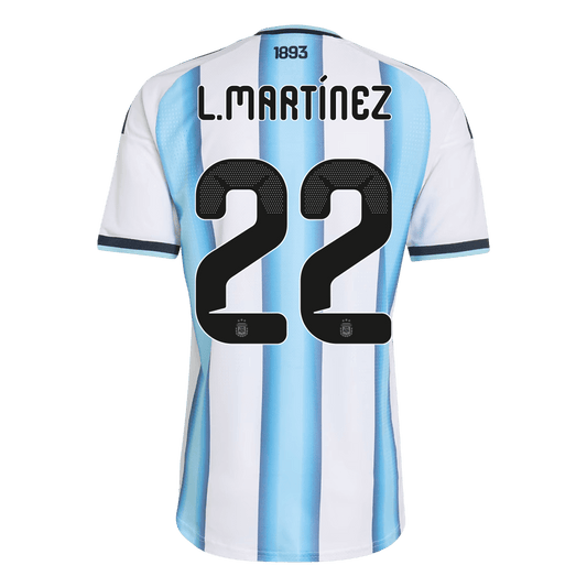 Argentina World Cup 2026 Koti Pelipaita (Player Version) Miesten L.MARTÍNEZ #22
