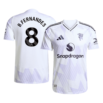 Manchester United 2025/26 Vieras Pelipaita (Player Version) Miesten B.FERNANDES #8