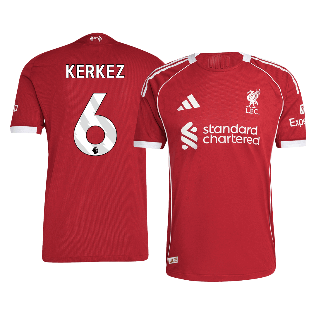 Liverpool 2025/26 Koti Pelipaita (Player Version) Miesten KERKEZ #6