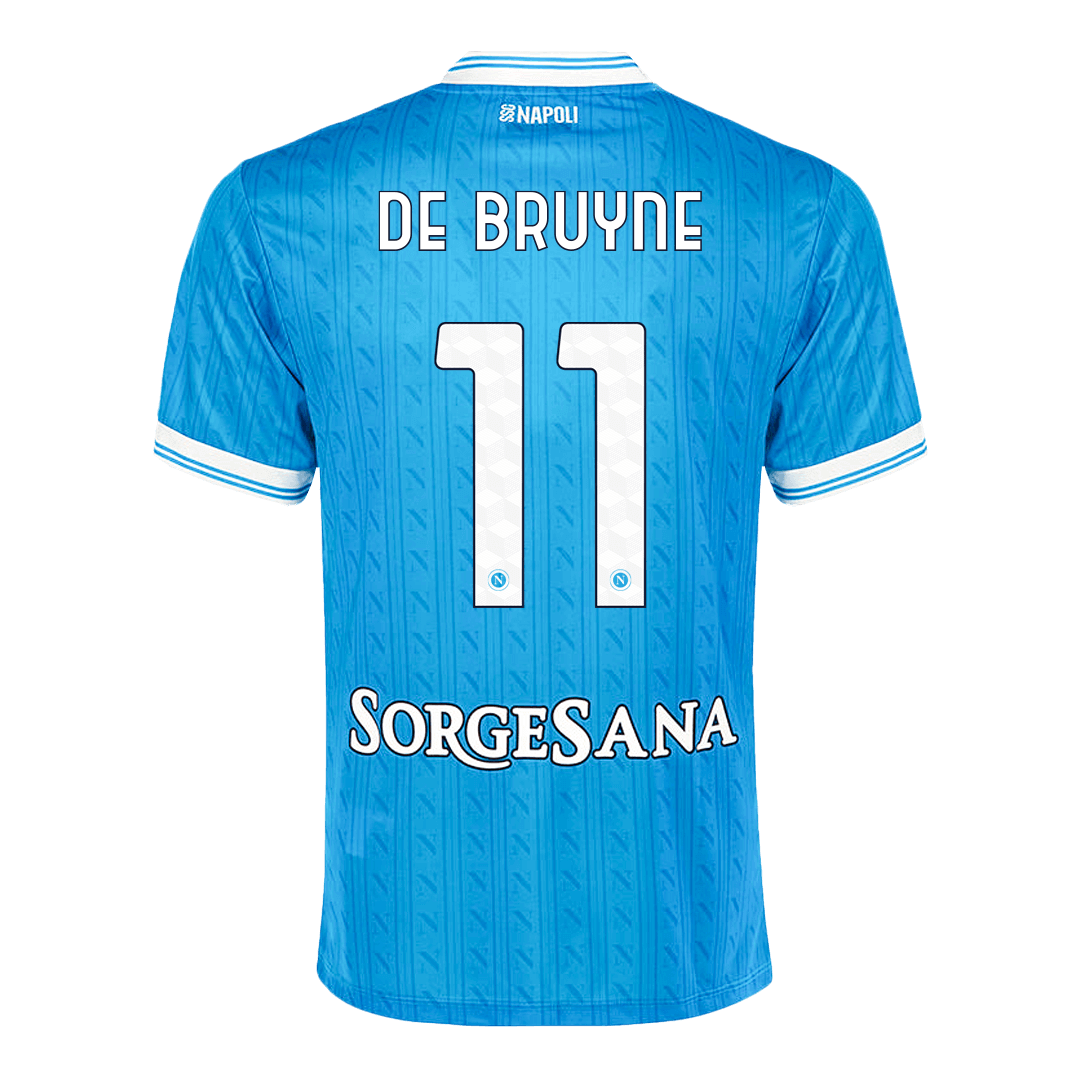 Napoli 2025/26 Koti Pelipaita Miesten DE BRUYNE #11