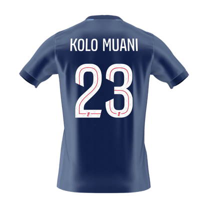 PSG 2025/26 Koti Pelipaita Miesten KOLO MUANI #23 [PREMIUM]