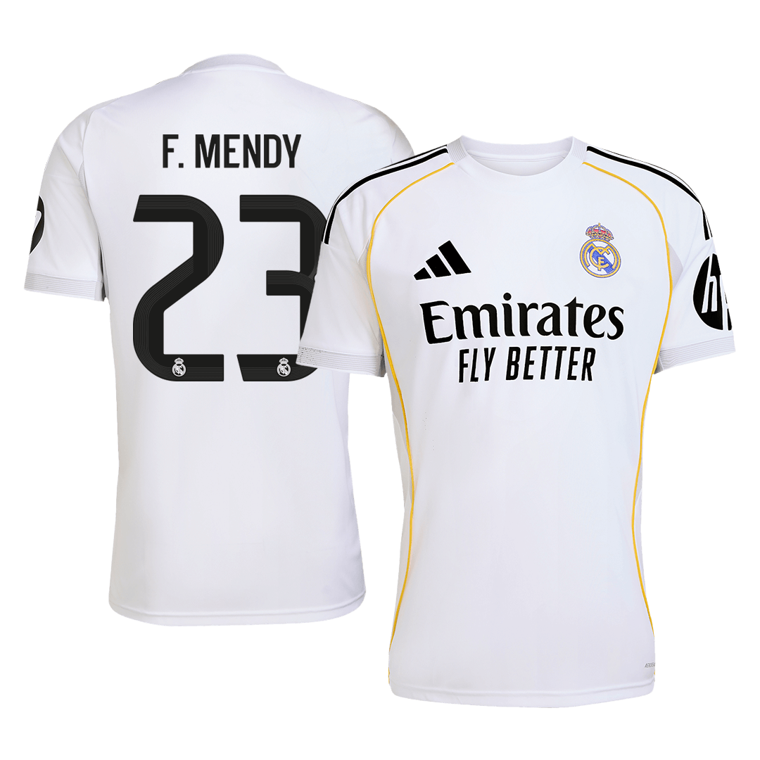 Real Madrid 2025/26 Koti Pelipaita Miesten F.MENDY #23
