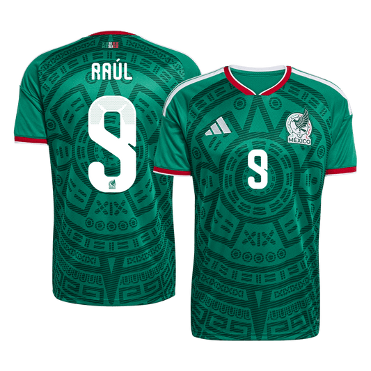 Mexico World Cup 2026 Koti Pelipaita Miesten Raúl #9