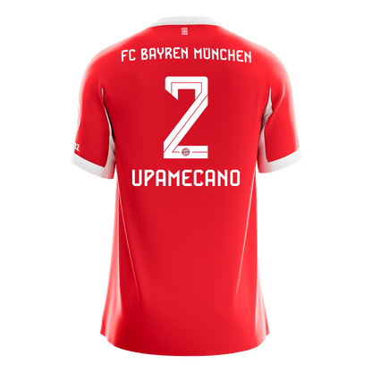Bayern Munich 2025/26 Koti Pelipaita Miesten UPAMECANO #2 [PREMIUM]