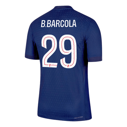 PSG 2025/26 Koti Pelipaita (Player Version) Miesten B.BARCOLA #29