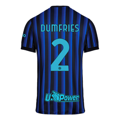 Inter Milan 2025/26 Koti Pelipaita Miesten DUMFRIES #2