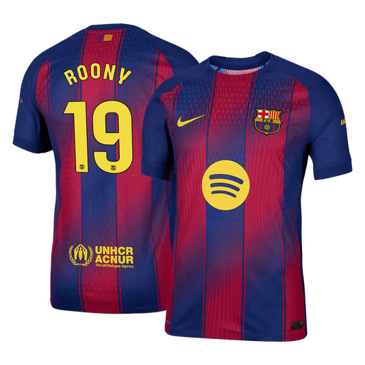 Barcelona 2025/26 Koti Pelipaita (Player Version) Miesten ROONY #19