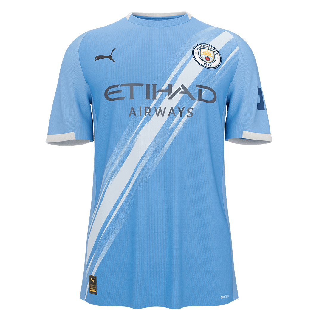 Manchester City 2025/26 Koti Pelipaita Miesten [PREMIUM]