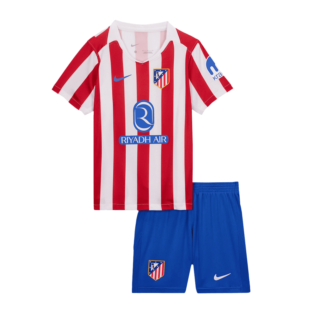 Atletico Madrid 2025/26 Koti Pelipaitasetti Lasten