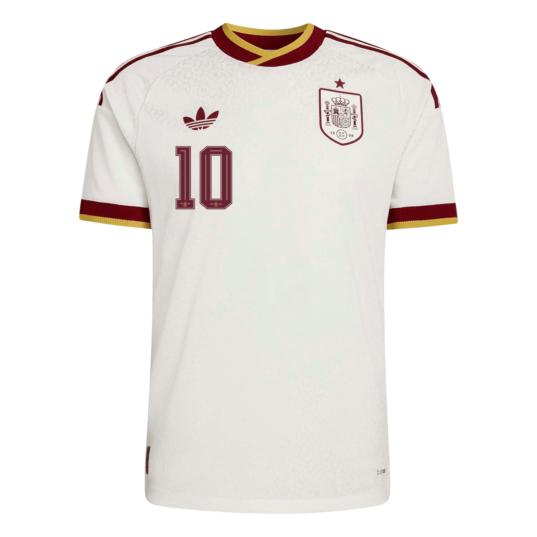 Spain World Cup 2026 Vieras Pelipaita (Player Version) Miesten OLMO #10
