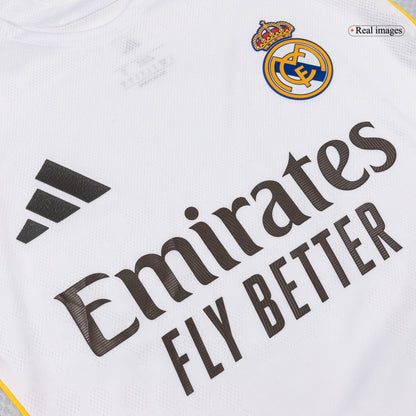 Real Madrid 2025/26 Koti Pelipaita (Player Version) Miesten HUIJSEN #24 [PREMIUM]