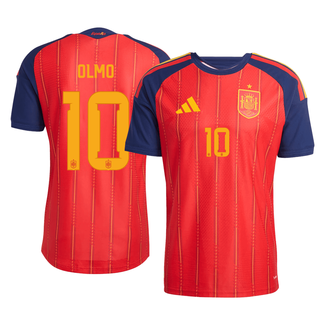 Spain World Cup 2026 Koti Pelipaita (Player Version) Miesten OLMO #10
