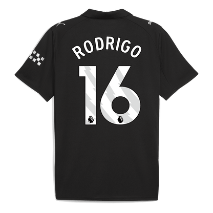 Manchester City 2025/26 Vieras Pelipaita Miesten RODRIGO #16