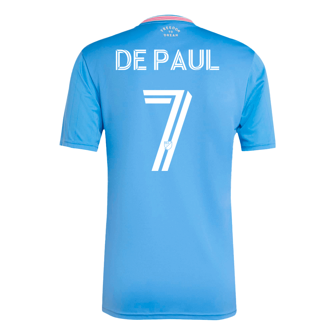 Inter Miami CF 2025 Kolmas Pelipaita Miesten DE PAUL #7