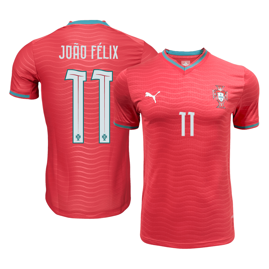 Portugal World Cup 2026 Koti Pelipaita (Player Version) Miesten JOÃO FÉLIX #11