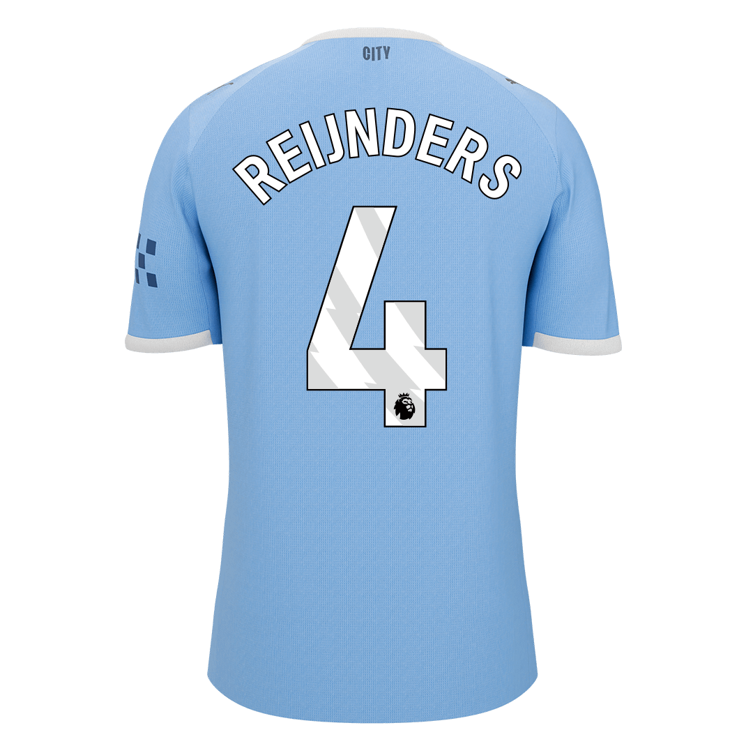 Manchester City 2025/26 Koti Pelipaita Miesten REIJNDERS #4 [PREMIUM]