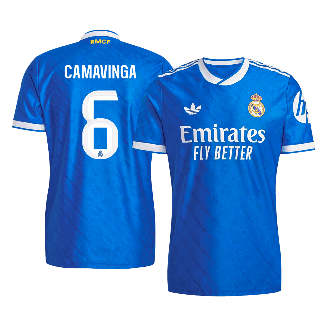 Real Madrid 2025/26 Kolmas Pelipaita (Player Version) Miesten CAMAVINGA #6