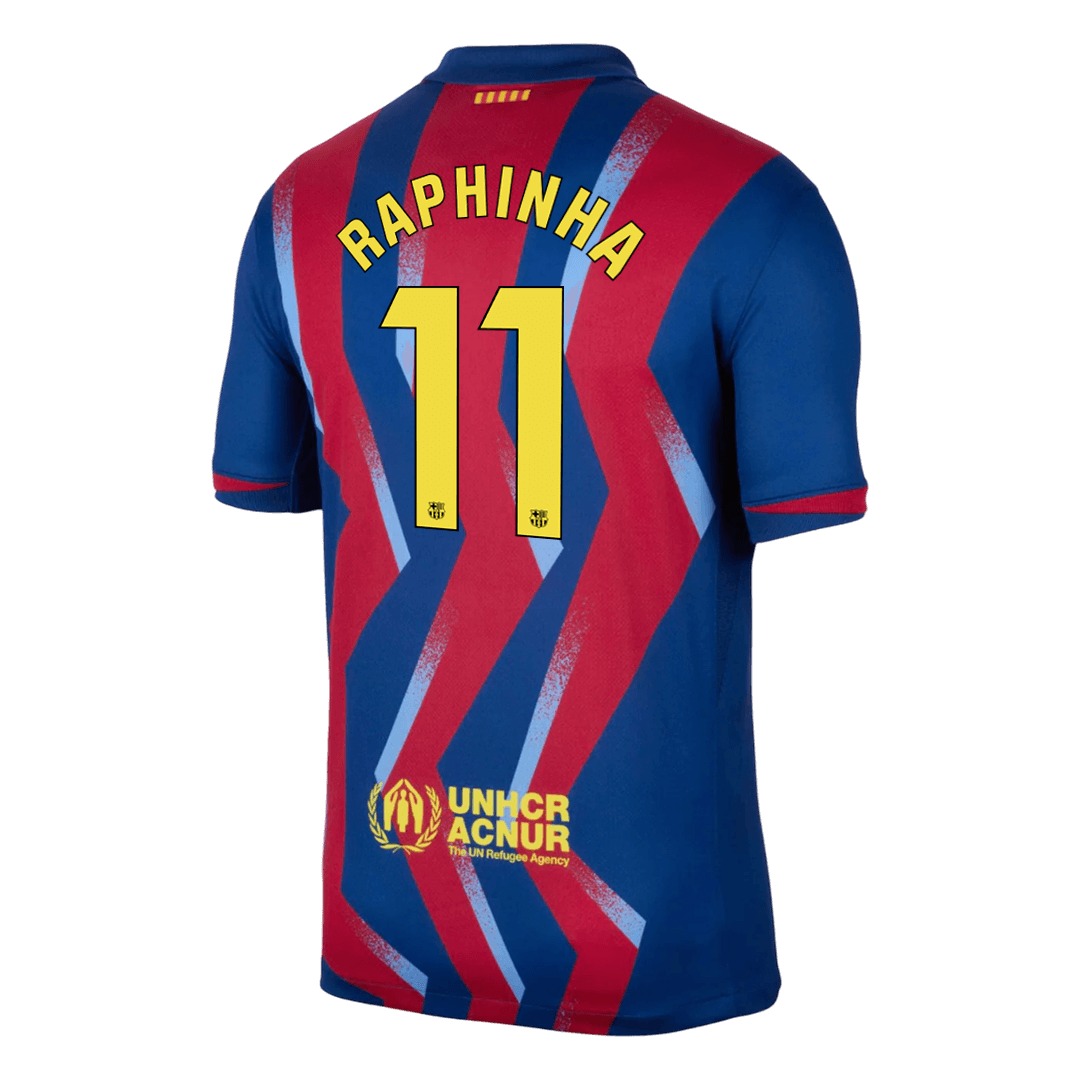 Barcelona 2025/26 Neljäs Pelipaita Miesten RAPHINHA #11