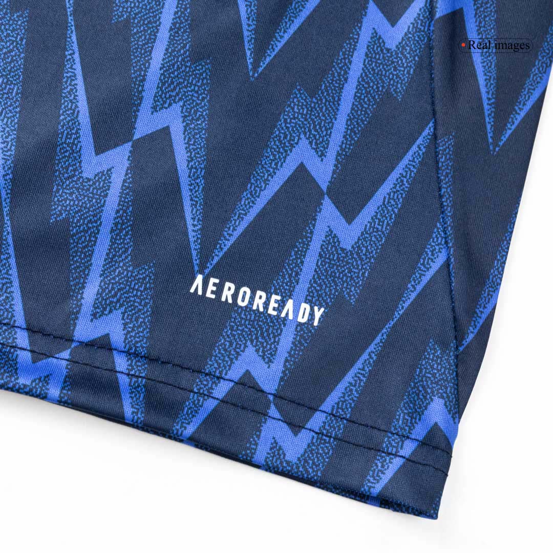 Arsenal 2025/26 Vieras Lasten täydellinen peliasu