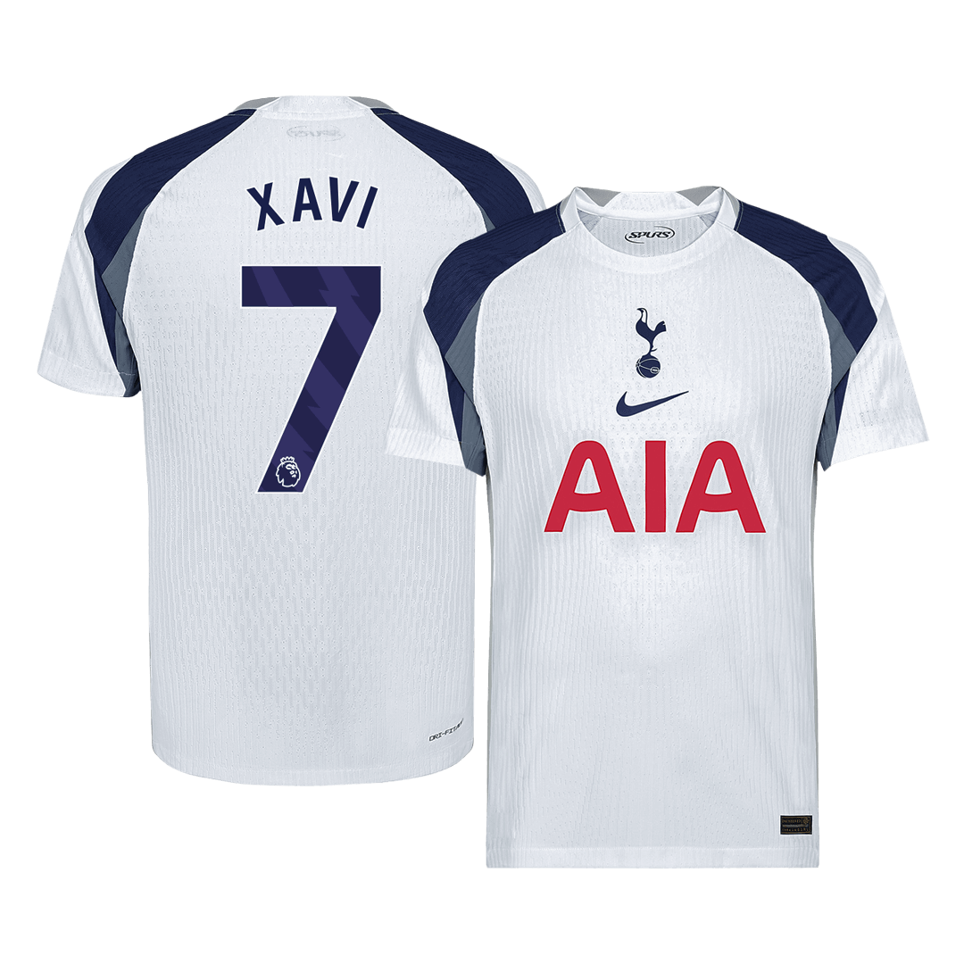 Tottenham Hotspur 2025/26 Koti Pelipaita (Player Version) Miesten XAVI #7