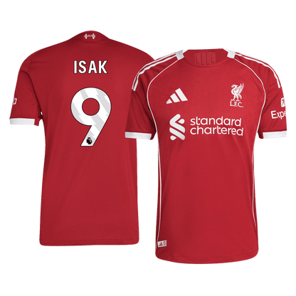 Liverpool 2025/26 Koti Pelipaita (Player Version) Miesten ISAK #9