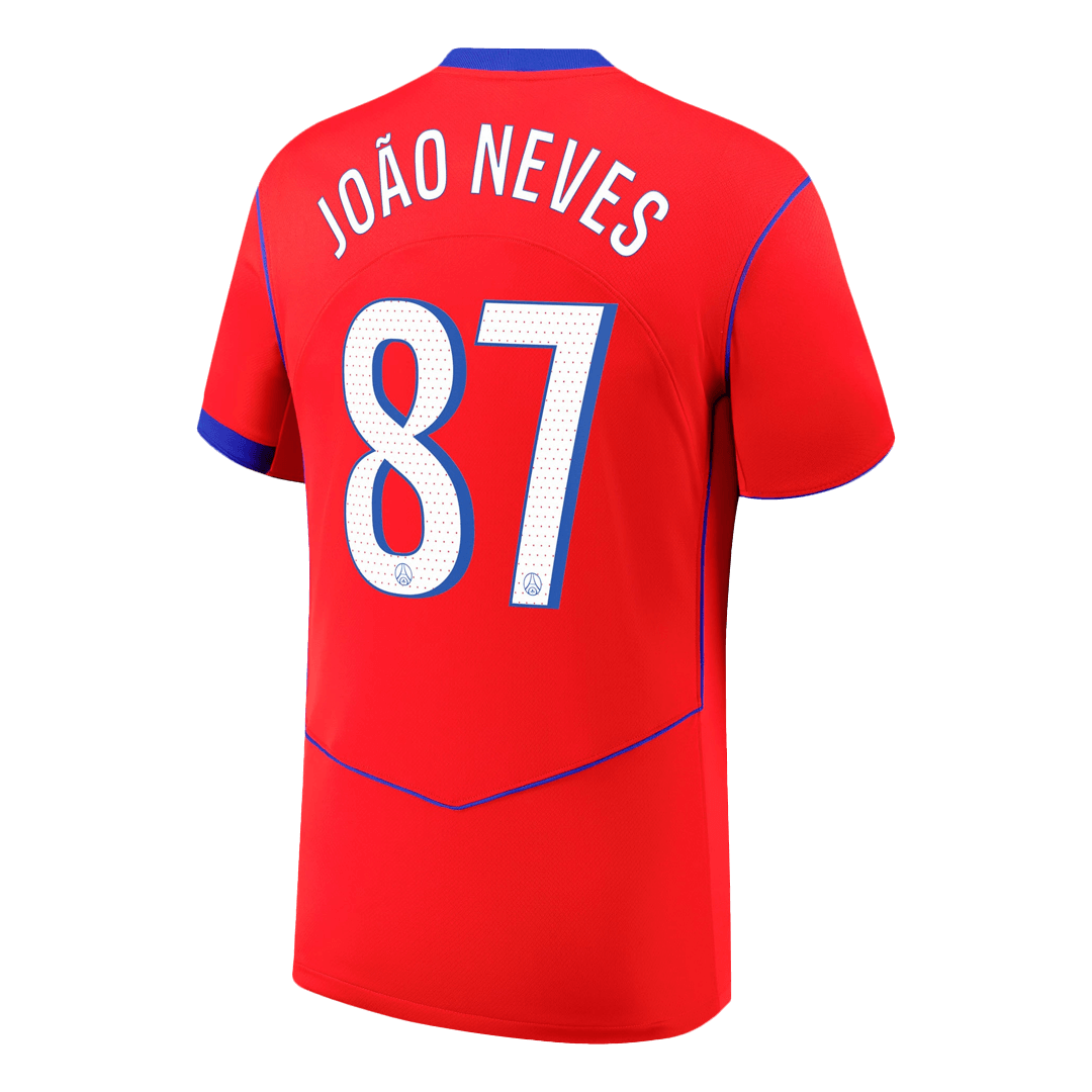PSG 2025/26 Kolmas Pelipaita Miesten JOÃO NEVES #87