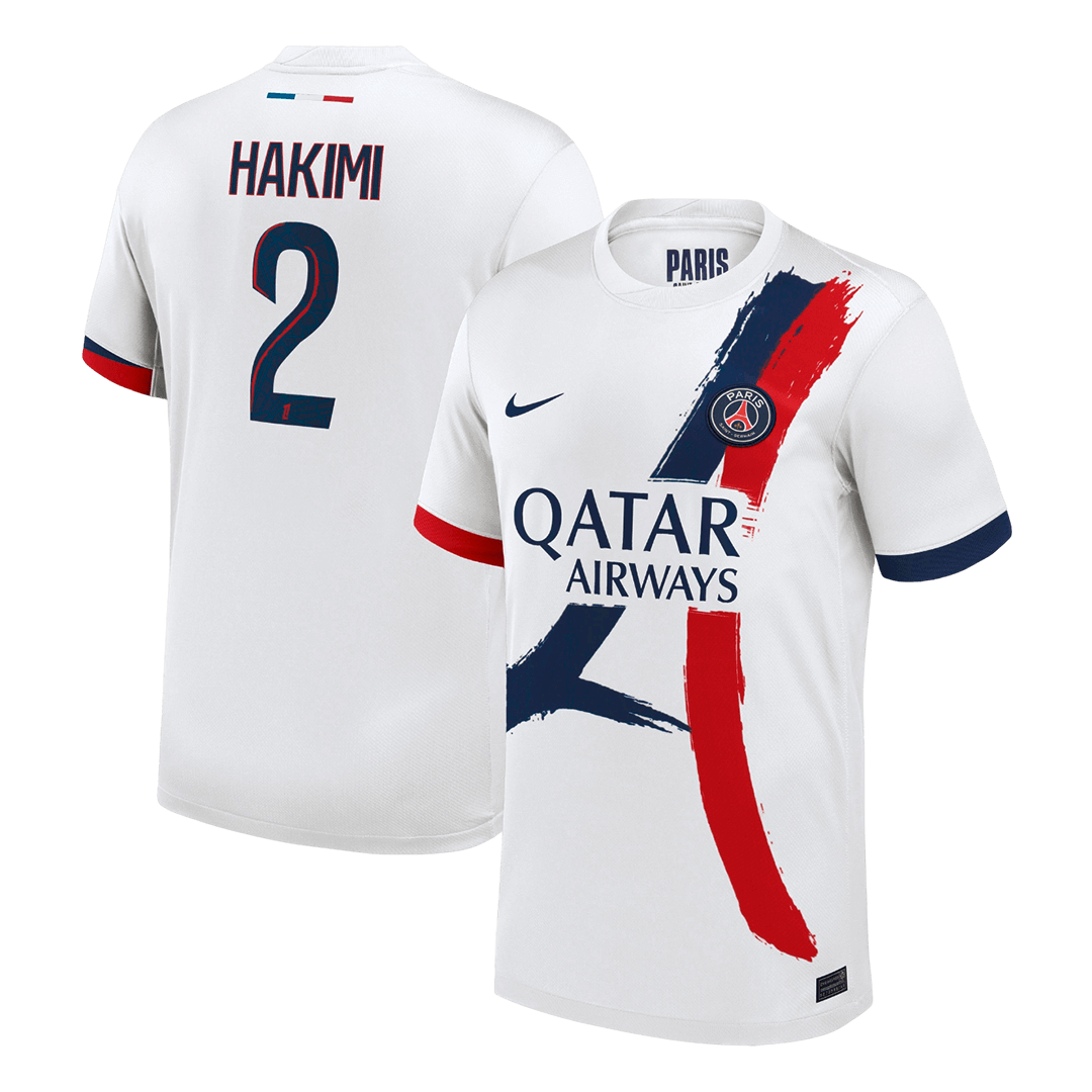 PSG 2025/26 Vieras Pelipaita (Player Version) Miesten HAKIMI #2
