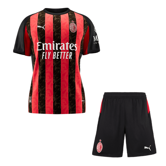 AC Milan 2025/26 Koti Pelipaitasetti Miesten [PREMIUM]