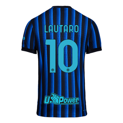 Inter Milan 2025/26 Koti Pelipaita (Player Version) Miesten LAUTARO #10