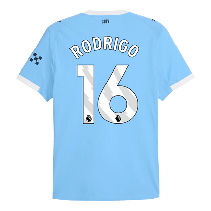 Manchester City 2025/26 Koti Pelipaita (Player Version) Miesten RODRIGO #16