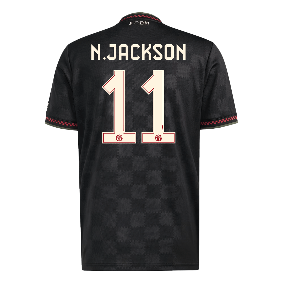 Bayern Munich 2025/26 Kolmas Pelipaita Miesten N.JACKSON #11