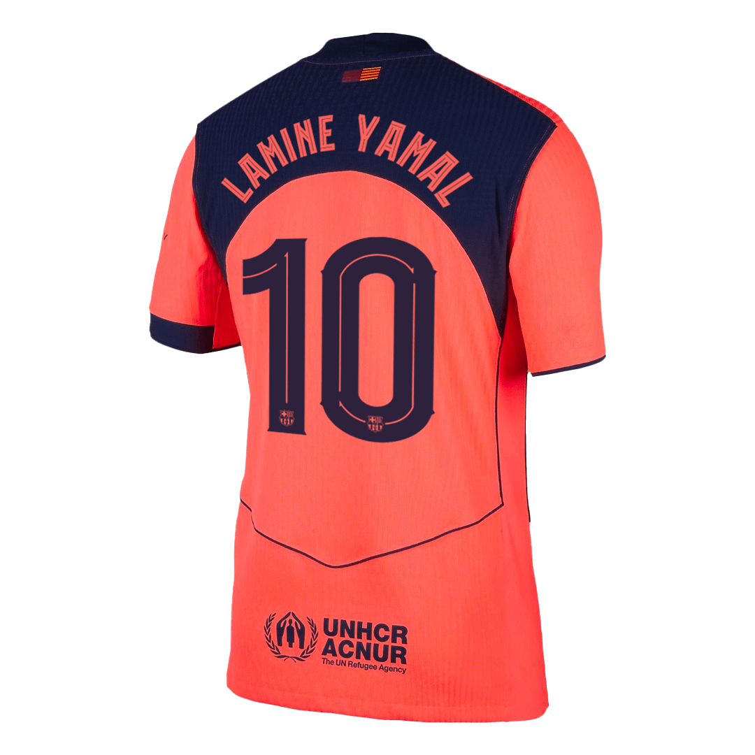Barcelona 2025/26 UCL Kolmas Pelipaita (Player Version) Miesten LAMINE YAMAL #10