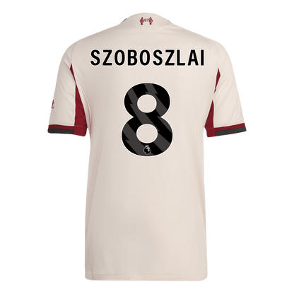 Liverpool 2025/26 Vieras Pelipaita (Player Version) Miesten SZOBOSZLAI #8