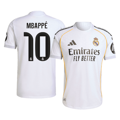 Real Madrid 2025/26 Koti Pelipaita Miesten MBAPPÉ #10