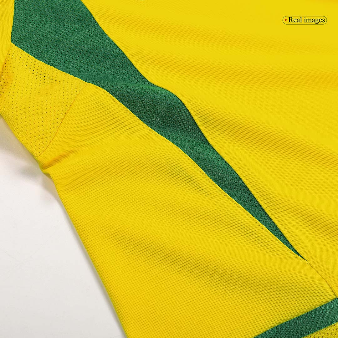 Brazil 2002/03 Koti Retro-pelipaita Miesten